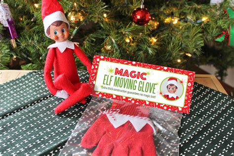 Take your Elf on the Shelf to the Next Level with Magic Touch Gloves